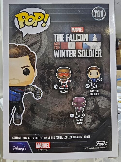 FUNKO POP! Falcon y el Soldado de Invierno - Soldado de Invierno (Puño)