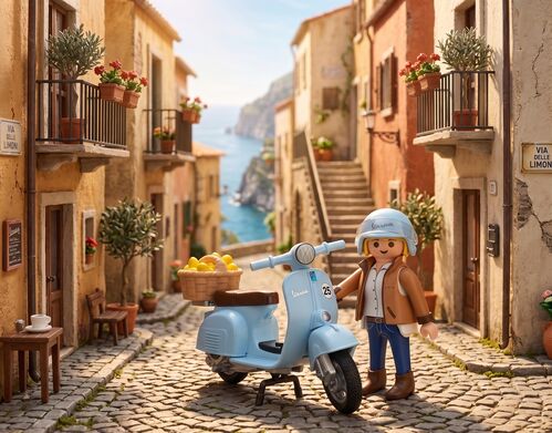 PLAYMOBIL - VESPA 80º ANIVERSARIO: ESTILO ICÓNICO