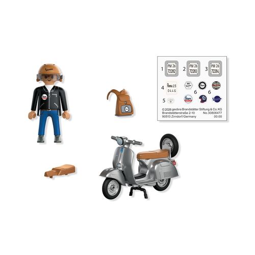 PLAYMOBIL - VESPA 80º ANIVERSARIO: ESTILO ORIGINAL