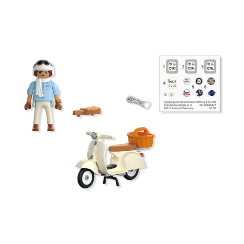 PLAYMOBIL - VESPA 80º ANIVERSARIO: ESTILO CLÁSICO