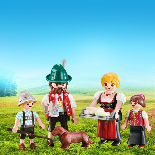PLAYMOBIL - FAMILIA TRADICIONAL ALEMANA (EN BOLSA)