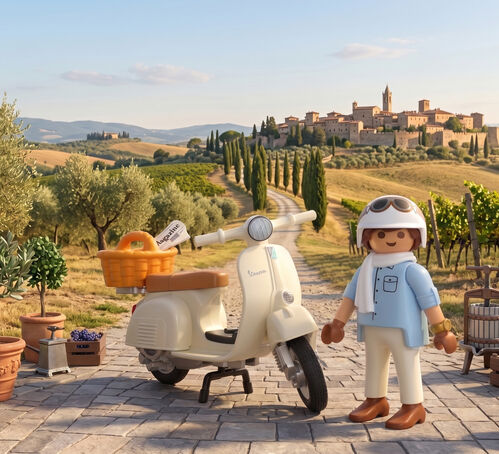 PLAYMOBIL - VESPA 80º ANIVERSARIO: ESTILO CLÁSICO