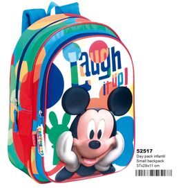 MONTICHELVO ® 52517 MOCHILA ESCOLAR MICKEY LAUGH