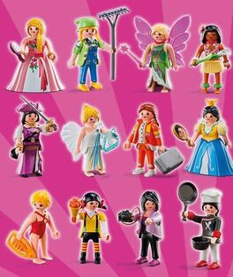 PACK PLAYMOBIL  5285 SOBRES SORPRESA SERIE 4 NIÑAS COMPLETA