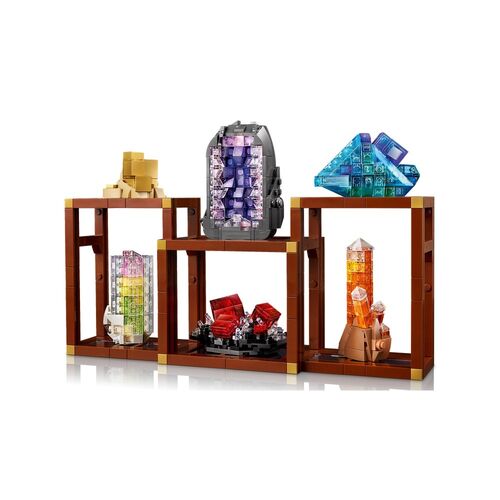 LEGO IDEAS - COLECCIÓN DE MINERALES - 6 ROCAS: AMATISTA, FLOURITA Y CUARZO