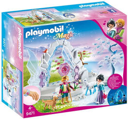PLAYMOBIL - PUERTA DE CRISTAL AL MUNDO DEL INVIERNO