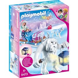 PLAYMOBIL - HOMBRE DE LAS NIEVES CON TRINEO
