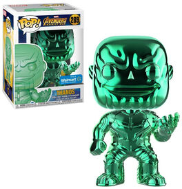 36218 FUNKO POP! MARVEL Avengers: Infinity War - Figura Thanos Green Chrome - EXCLUSIVO