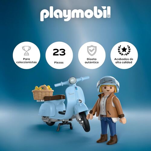 PLAYMOBIL - VESPA 80º ANIVERSARIO: ESTILO ICÓNICO