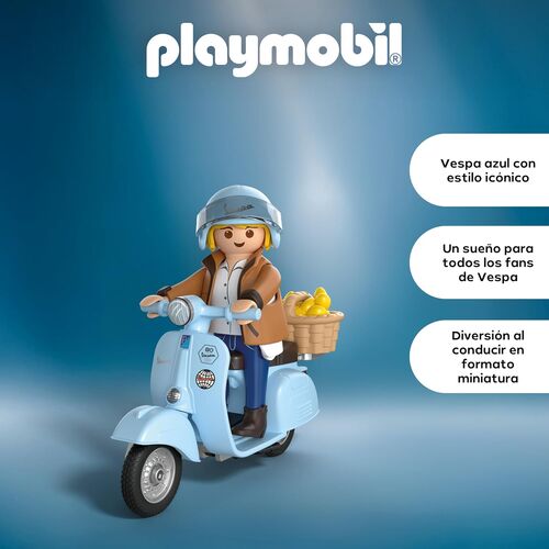 PLAYMOBIL - VESPA 80º ANIVERSARIO: ESTILO ICÓNICO