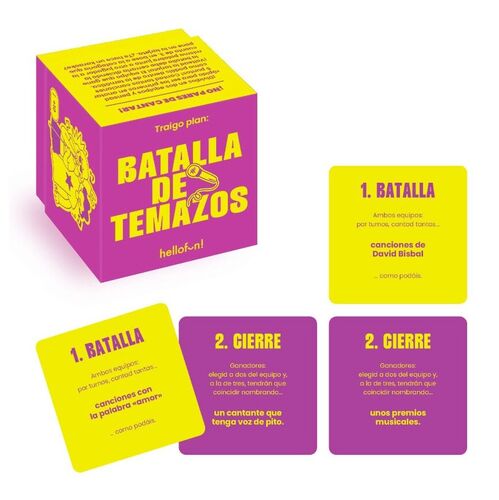 HELLO FUN - JUEGO DE PREGUNTAS BATALLA DE TEMAZOS