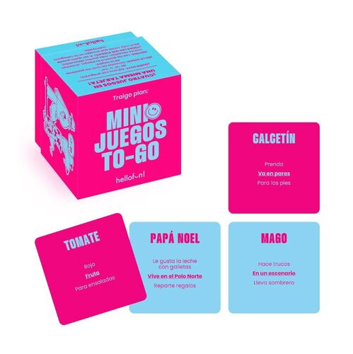 HELLO FUN - JUEGO DE PREGUNTAS MINI JUEGOS TO-GO