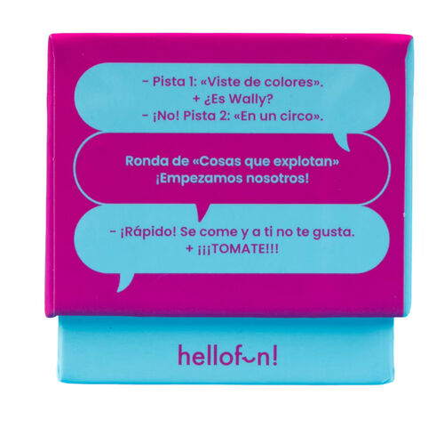 HELLO FUN - JUEGO DE PREGUNTAS MINI JUEGOS TO-GO