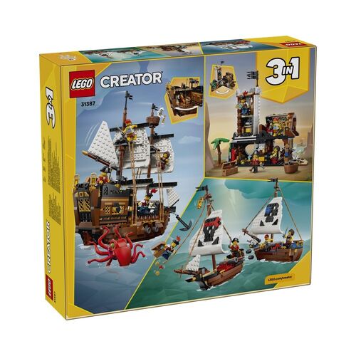 LEGO CREATOR 3 EN 1 - BARCO PIRATA CLÁSICO