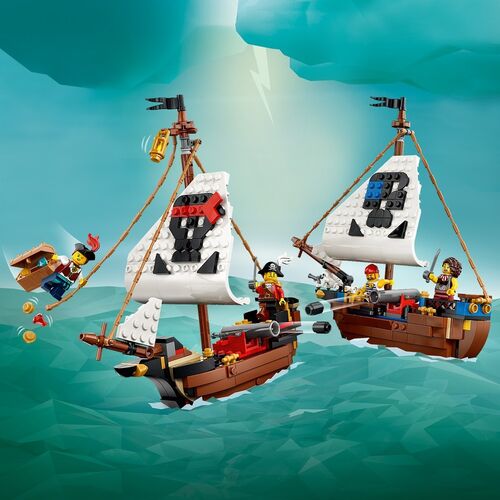 LEGO CREATOR 3 EN 1 - BARCO PIRATA CLÁSICO