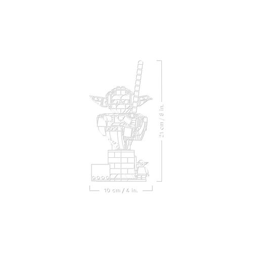 LEGO STAR WARS - BUSTO DE YODA