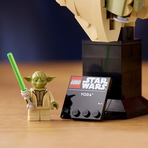 LEGO STAR WARS - BUSTO DE YODA