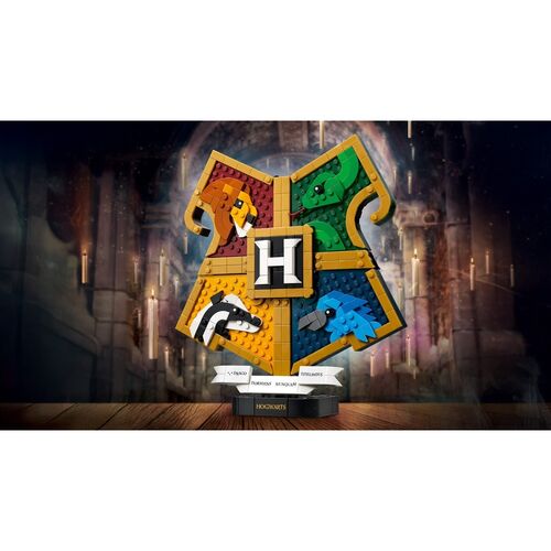 LEGO HARRY POTTER - ESCUDO DE CASA DE HOGWARTS