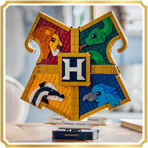 LEGO HARRY POTTER - ESCUDO DE CASA DE HOGWARTS