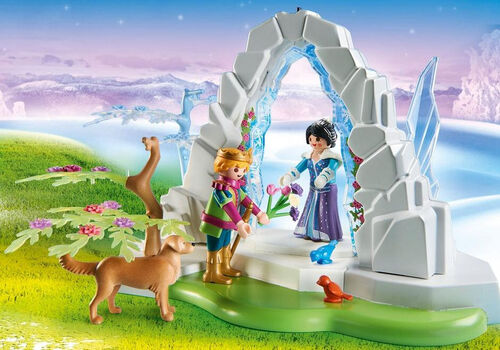 PLAYMOBIL - PUERTA DE CRISTAL AL MUNDO DEL INVIERNO