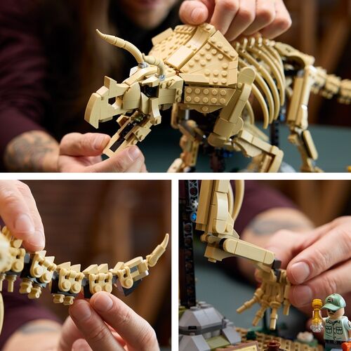 LEGO JURASSIC WORLD - FÓSILES DE DINOSAURIO: TRICERATOPS