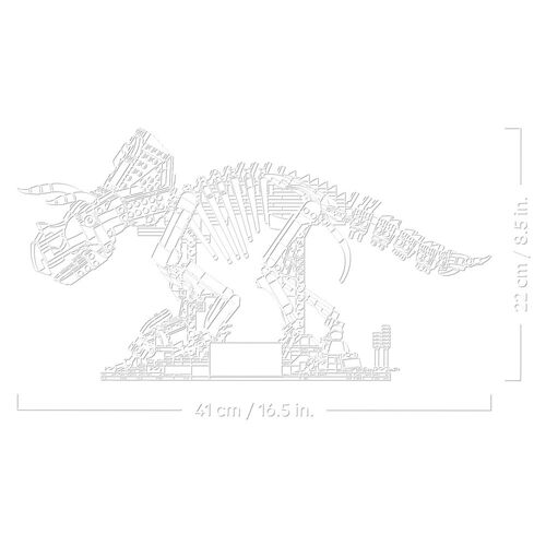 LEGO JURASSIC WORLD - FÓSILES DE DINOSAURIO: TRICERATOPS