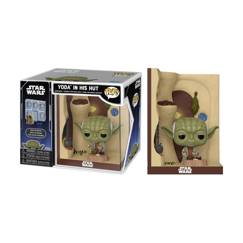 FUNKO NOOKS STAR WARS - YODA EN SU CABAÑA