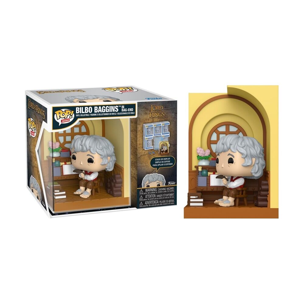 FUNKO NOOKS EL SEÑOR DE LOS ANILLOS - BILBO BOLSÓN EN BOLSÓN CERRADO