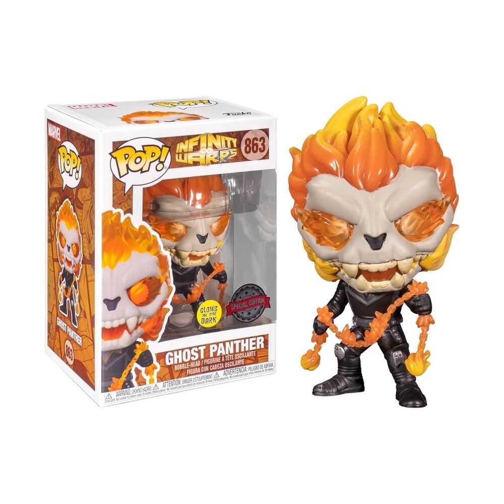 FUNKO POP! INFINITY WARPS - GHOST PANTHER (GW) EXCLUSIVO