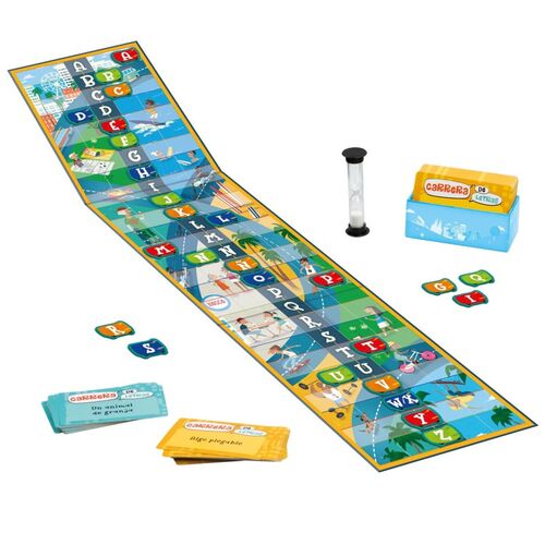 LUDILO - JUEGO CARRERA DE LETRAS