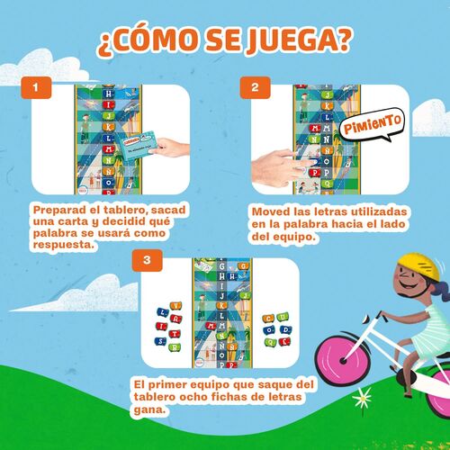 LUDILO - JUEGO CARRERA DE LETRAS