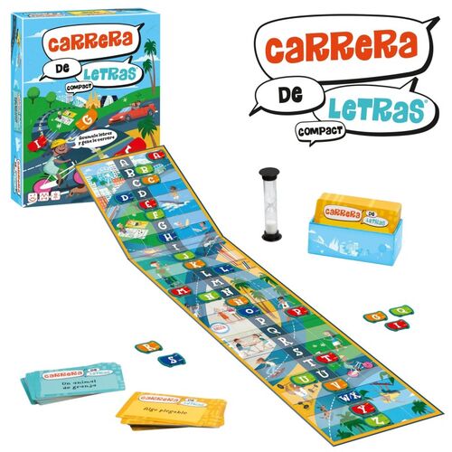 LUDILO - JUEGO CARRERA DE LETRAS