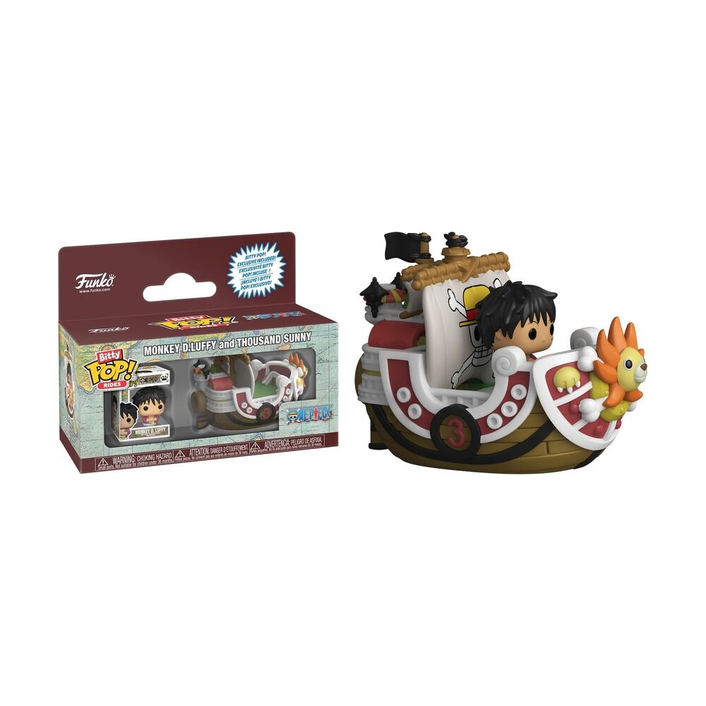 FUNKO BITTY POP! RIDES: ONE PIECE - LUFFY Y THOUSAND SUNNY