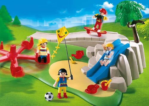PLAYMOBIL ® 4132 SUPERSET PATIO DE RECREO