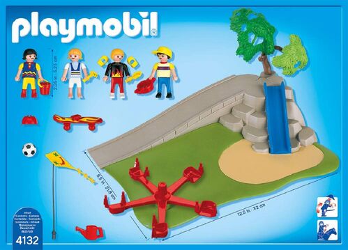 PLAYMOBIL ® 4132 SUPERSET PATIO DE RECREO