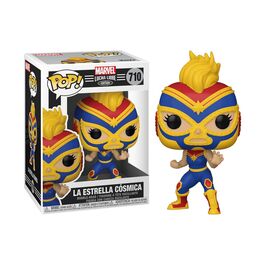 FUNKO POP! MARVEL: LUCHA LIBRE - CAPITANA MARVEL