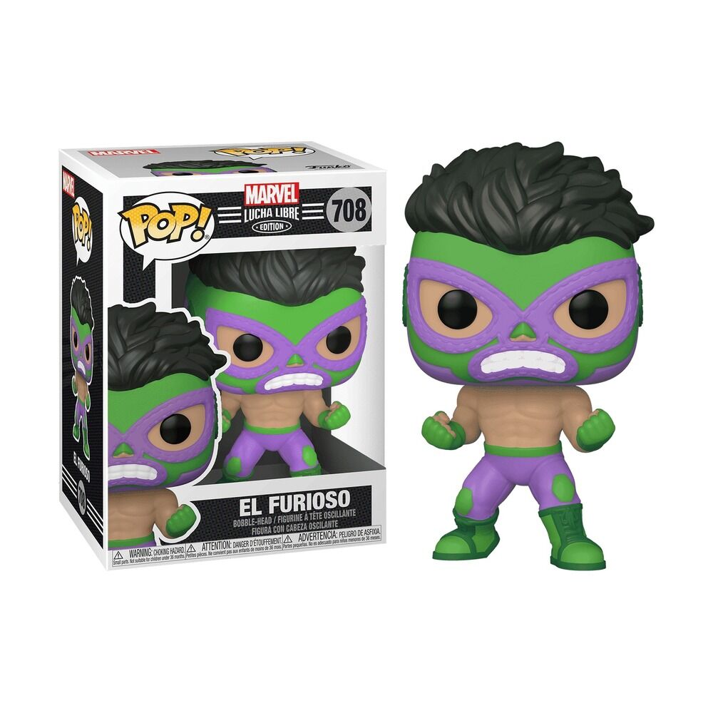 FUNKO POP! MARVEL: LUCHA LIBRE - HULK