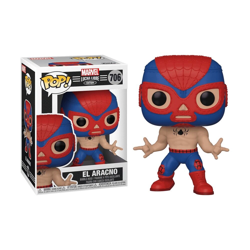 FUNKO POP! MARVEL: LUCHA LIBRE - SPIDER-MAN