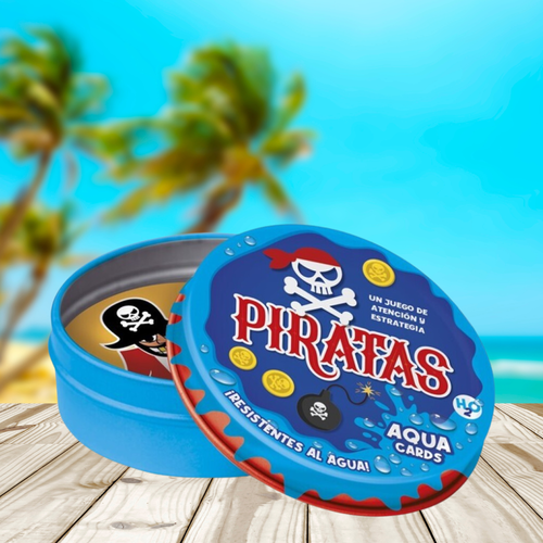 IMAGILAND - JUEGO DE CARTAS PIRATAS AGUA