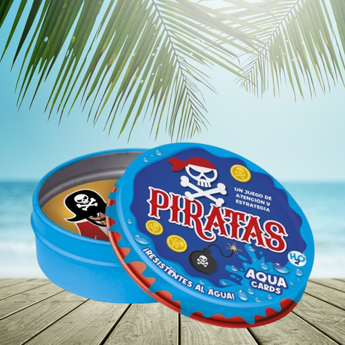 IMAGILAND - JUEGO DE CARTAS PIRATAS AGUA