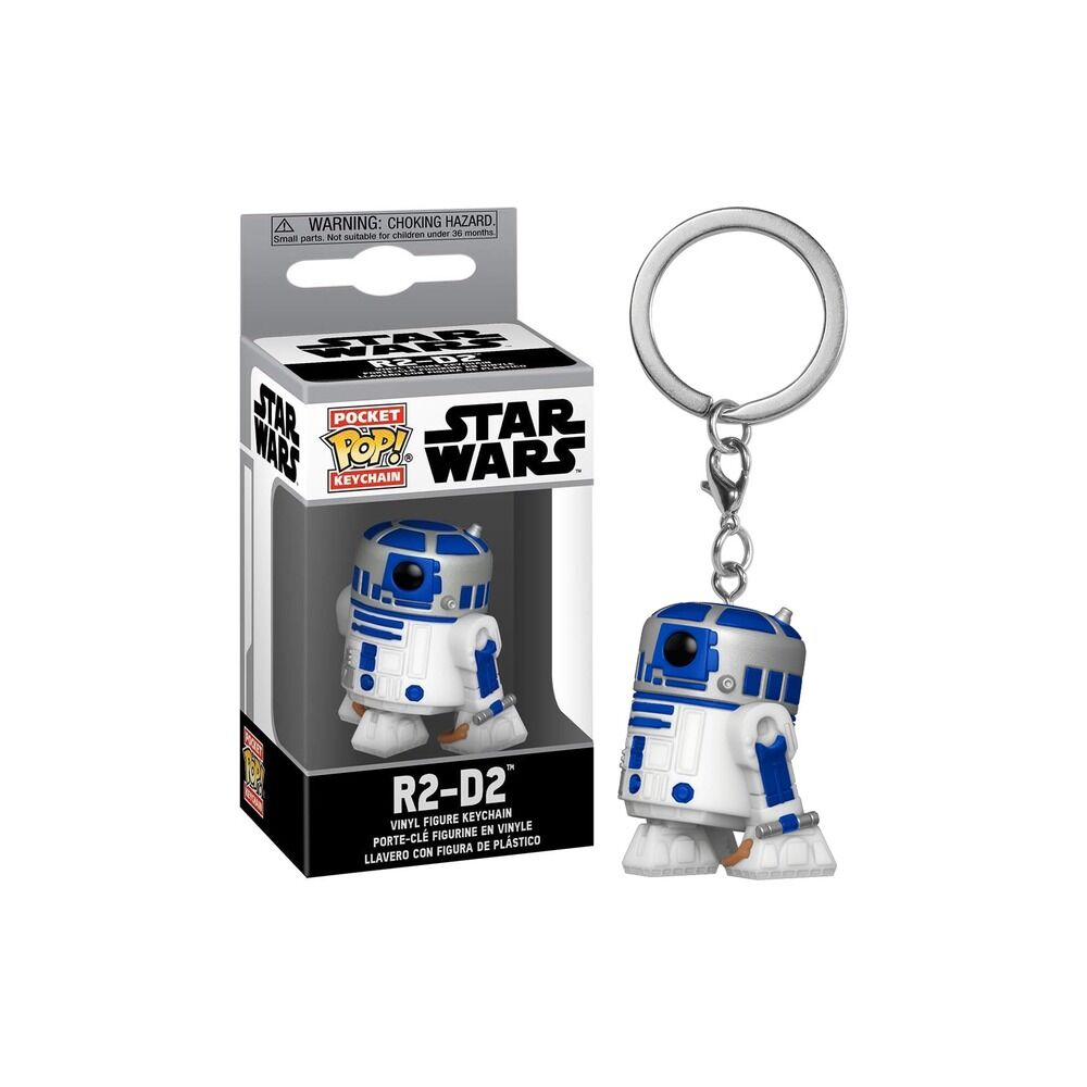 FUNKO POP! KEYCHAIN STAR WARS - R2-D2