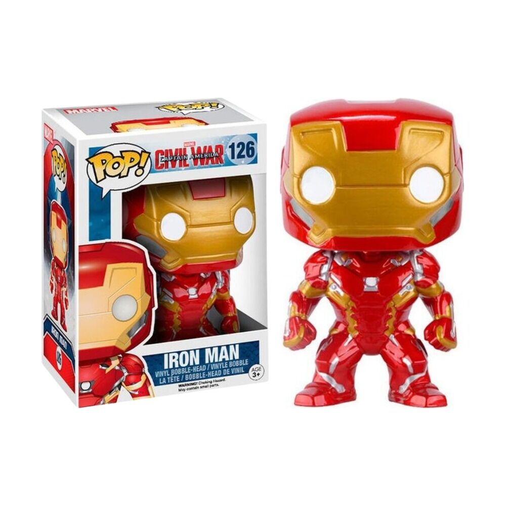 FUNKO POP! CAPITAN AMÉRICA: CIVIL WAR - IRON MAN