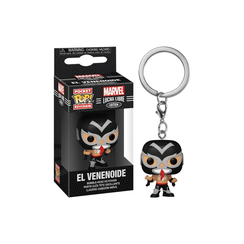 FUNKO POP! KEYCHAIN MARVEL: LUCHA LIBRE - EL VENENOIDE