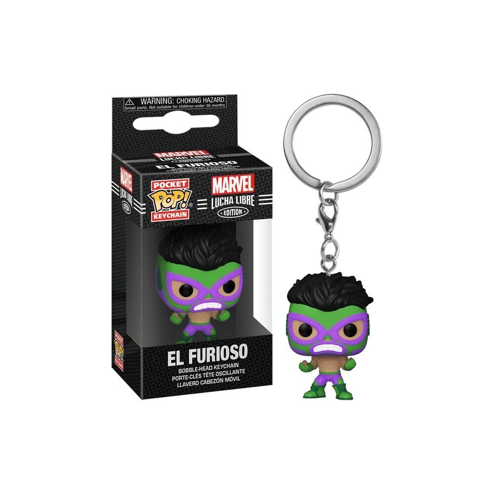 FUNKO POCKET POP! KEYCHAIN MARVEL: LUCHA LIBRE - EL FURIOSO