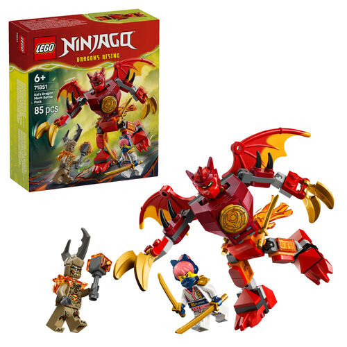 LEGO NINJAGO - PACK DE BATALLA MECH DRAGÓN DE KAI