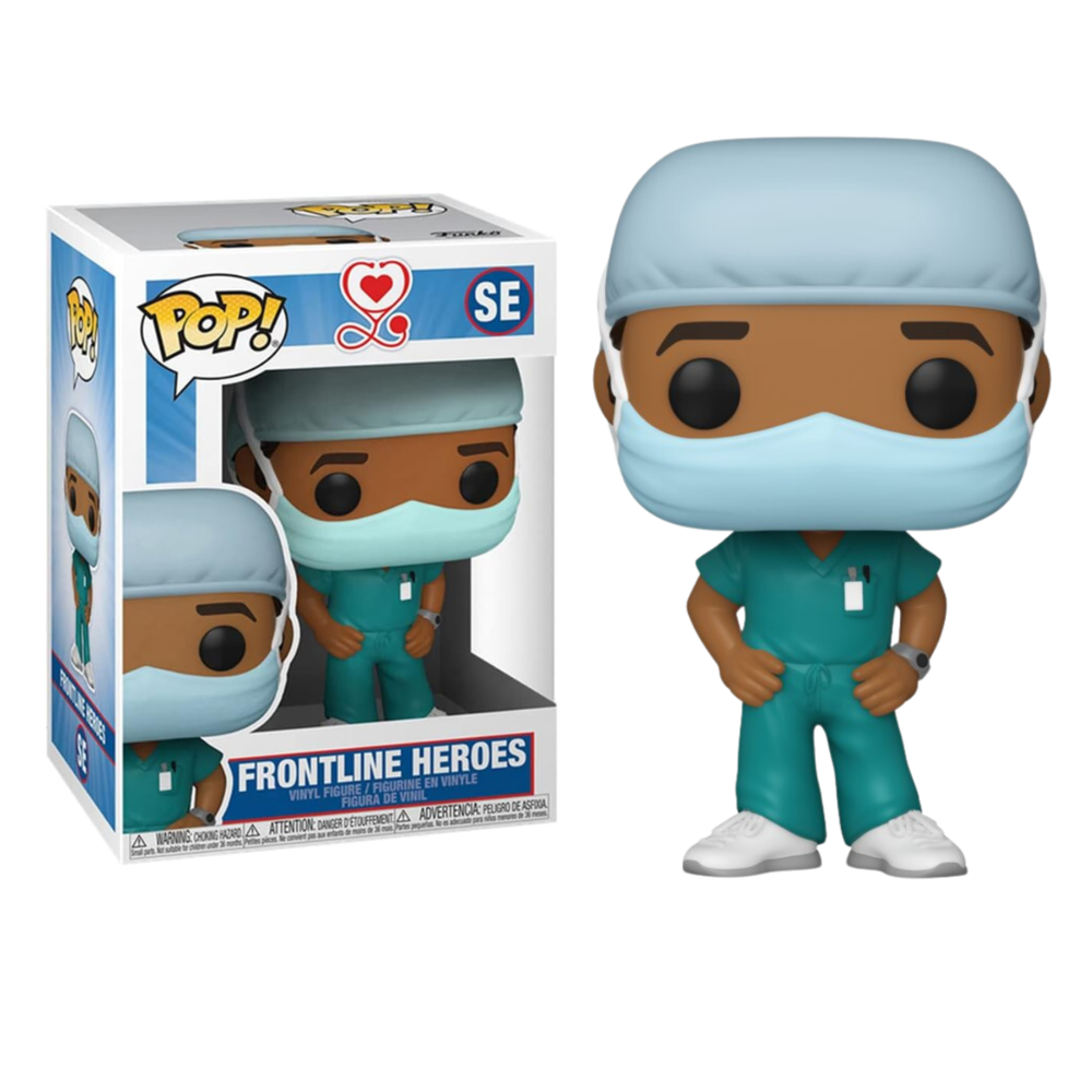 FUNKO POP! HEROES - FRONT LINE WORKERS ENFERMERO / MÉDICO 2