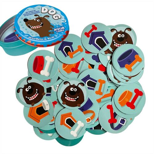 IMAGILAND - JUEGO DE CARTAS DOG AGUA