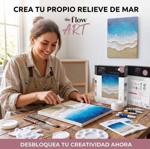 FLOW ART - TEXTURE ART – EL MAR