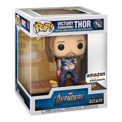 FUNKO POP! DELUXE MARVEL: LOS VENGADORES - THOR COMIENDO SHAWARMA EXCLUSIVO