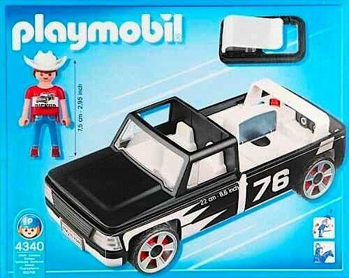 PLAYMOBIL CAMIÓN PICK UP PORTÁTIL
